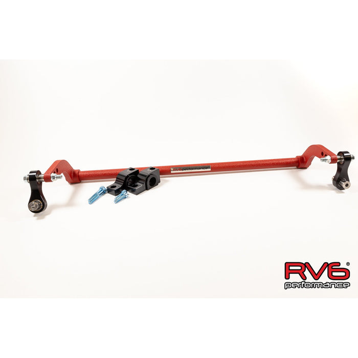 RV6 16+ CivicX Adjustable Chromoly Rear Sway Bar With Billet Endlinks