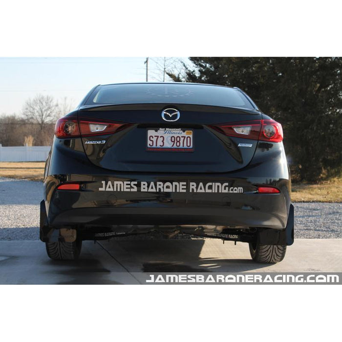 JBR 2014 & Up Mazda 3 Mud Flap Kit - SEDAN