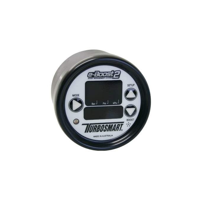 Turbosmart EBoost2 66mm Boost Controller (White/Black)