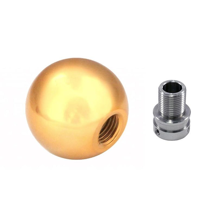 Torque Solution Billet Shift Knob (Gold): Volkswagen / Audi Manual Transmission