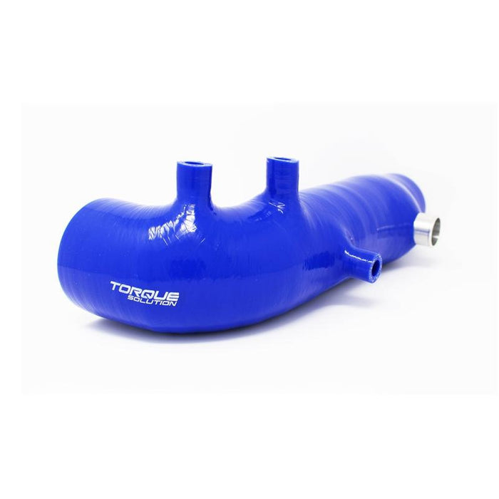 Torque Solution 2.4" Turbo Inlet Hose (Blue): Subaru WRX 02-07, STI 04-18, LGT 05-2009, FXT 04-13