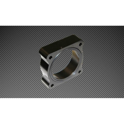 Torque Solution Throttle Body Spacer (Black): Ford Focus ST 2013+