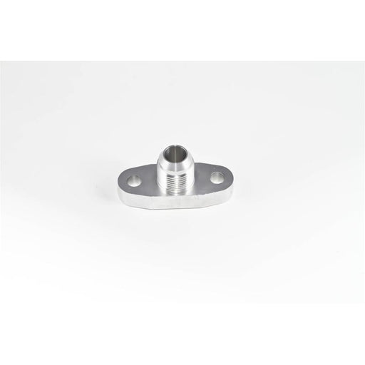 Torque Solution Billet Oil Drain Flange w/ Integrated -10 Flare: Universal T3/T4 & PTE Turbos