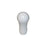 Torque Solution Delrin Tear Drop Tall Shift Knob (White): Universal 10x1.25