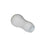 Torque Solution Delrin Tear Drop Tall Shift Knob (White): Universal 10x1.5