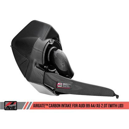 AWE Tuning Audi B9 A4/A5 2.0T Quattro Carbon Fiber AirGate Intake w/ Lid