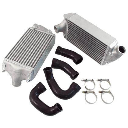 AWE Tuning 997TT/GT2 Performance Intercoolers - Black Hoses