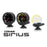 GReddy Sirius Meter - Turbo Boost 74mm Analog Display Gauge (w/Boost Sensor & Harness Set)