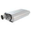 Borla CrateMuffler SBC Hot 350/383 3 inch Offset/Center 14in x 4.35in x 9in Oval Muffler