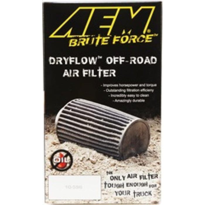 AEM 3.5 inch x 9 inch DryFlow Conical Air Filter