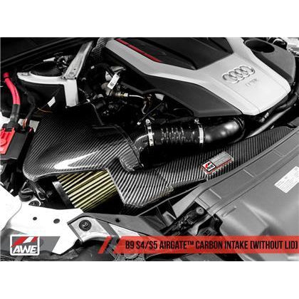 AWE Tuning Audi B9 S4/S5 3.0T Carbon Fiber AirGate Intake w/o Lid