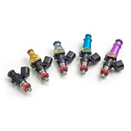 Injector Dynamics 1340cc Injectors - 48mm Length - 14mm Grey Top - 14mm Lower O-Ring (Set of 6) Infiniti G35