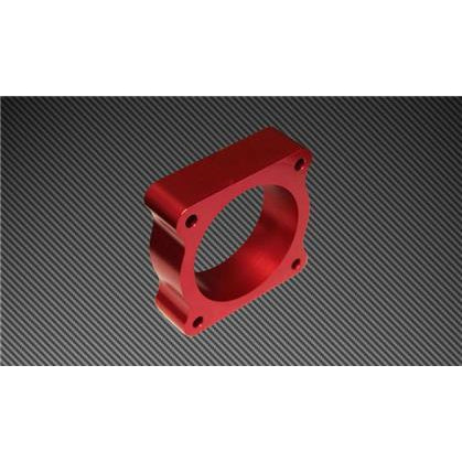 Torque Solution Throttle Body Spacer (Red): Ford Focus ST 2013+