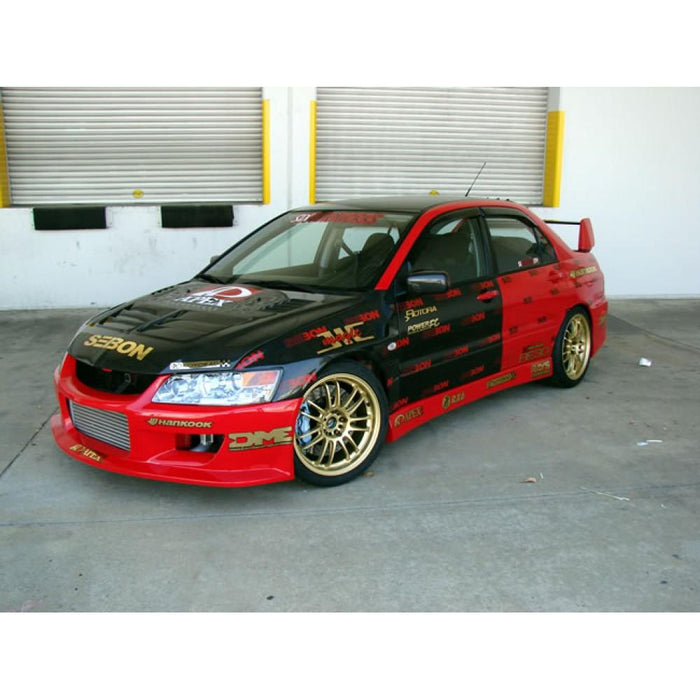 Seibon Carbon Fiber Wide Fenders For 2003-2006 Mitsubishi Lancer Evo