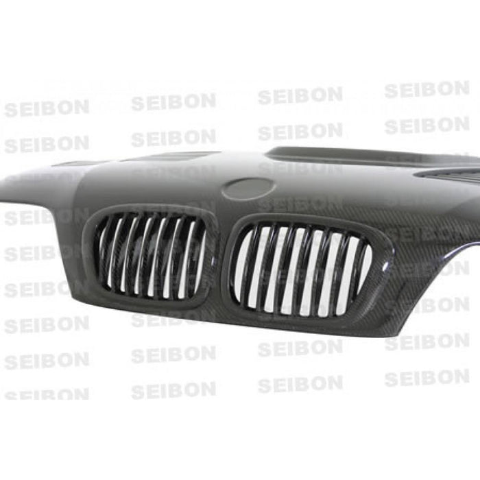 Seibon GTR-Style Carbon Fiber Hood For 2001-2006 BMW E46 M3