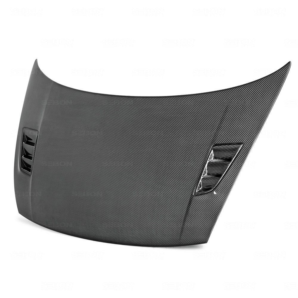 Seibon MGII-Style Carbon Fiber Hood For 2006-2010 Honda Civic 4DR