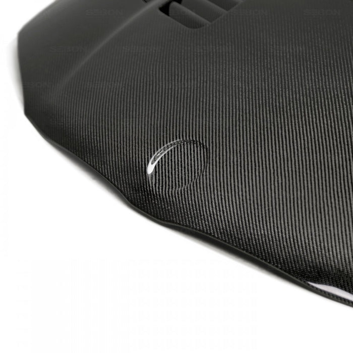 Seibon GTR-Style Carbon Fiber Hood For 2008-2013 BMW E82 1 Series / 1M Coup_