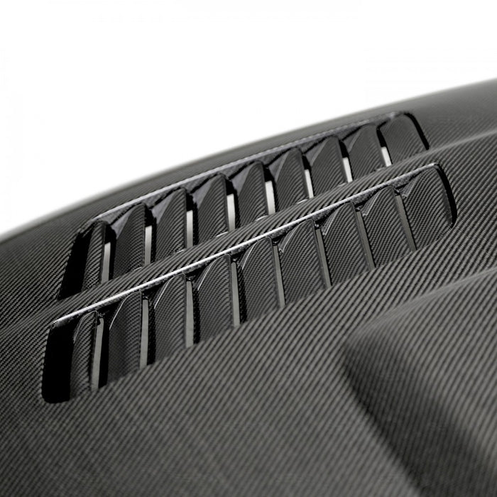 Seibon GTR-Style Carbon Fiber Hood For 2008-2013 BMW E82 1 Series / 1M Coup_