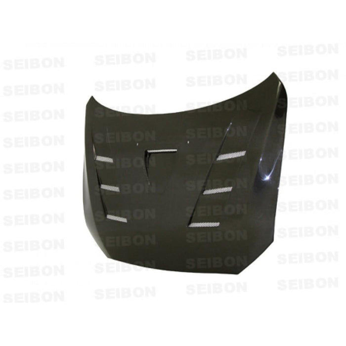 Seibon TS-Style Carbon Fiber Hood For 2008-2015 Mitsubishi Lancer Evo X