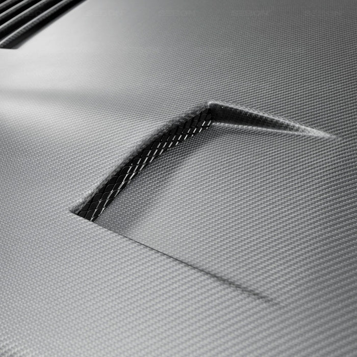 Seibon GT-Style Dry Carbon Hood For 2009-2016 Nissan GT-R*