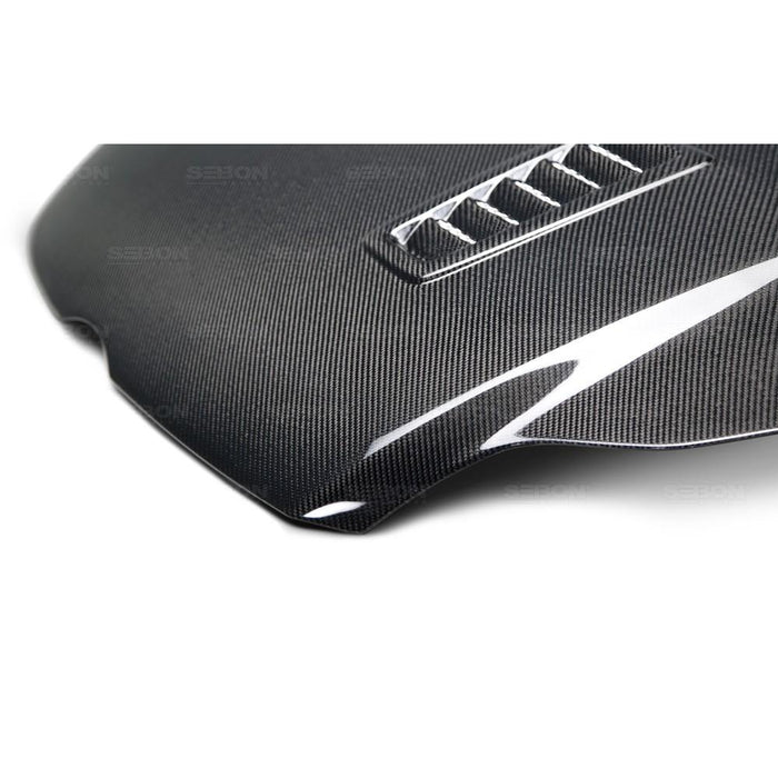 Seibon RS-Style Carbon Fiber Hood For 2012-2014 Ford Focus