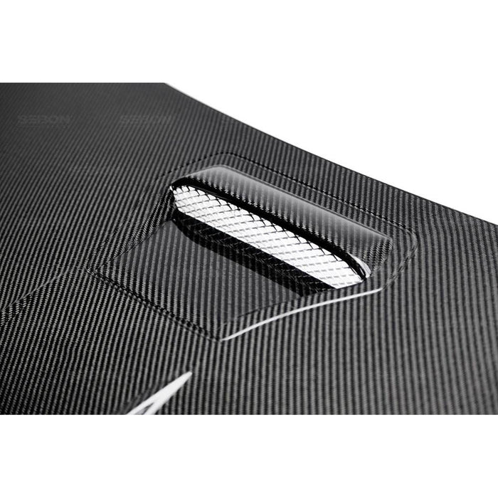 Seibon MR-Style Carbon Fiber Hood For 2016-2020 Honda Civic