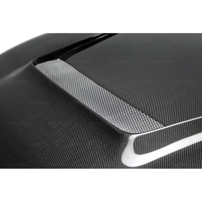 Seibon KB-Style Carbon Fiber Hood For 1993-1998 Toyota Supra