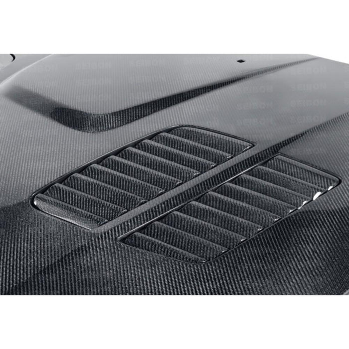 Seibon GTR-Style Carbon Fiber Hood For 1997-2003 BMW E39 5 Series / M5