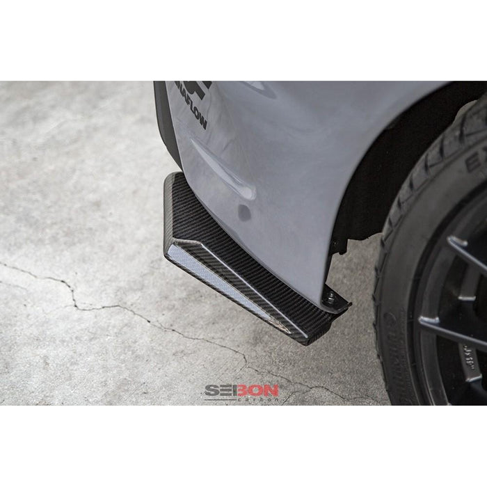 Seibon SA-Style Carbon Fiber Rear Lip For 2016-2018 Ford Focus RS