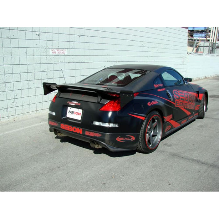 Seibon TT-Style Carbon Fiber Side Skirts For 2002-2008 Nissan 350Z