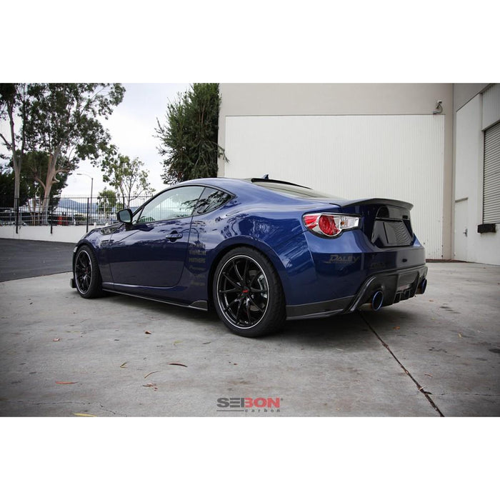 Seibon TA-Style Carbon Fiber Side Skirts For 2013-2020 Scion Frs / Toyota 86 / Subaru Brz