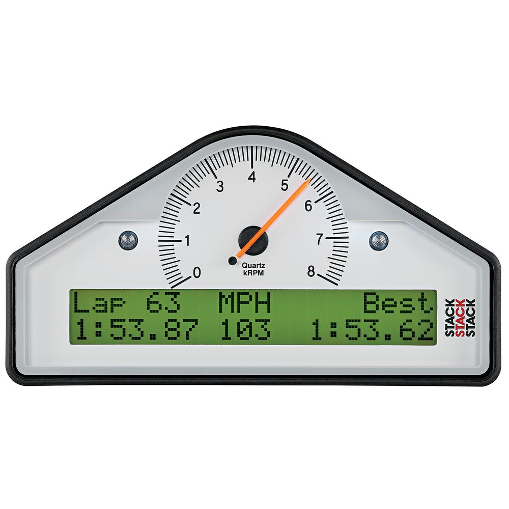 AutoMeter Street Dash, WHT, 0-8K RPM (PSI, DEG. F, MPH)