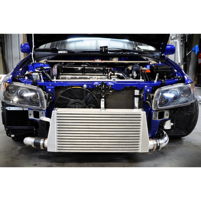 STM Tuned Evo 7/8/9 Lower Intercooler Pipe for Stock Frame Turbo (Titanium)