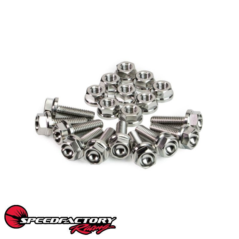 SpeedFactory Titanium Oil Pan Hardware Kits - Honda D/B/H/F Series